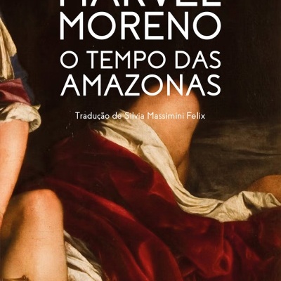 Capa de livro com pintura clássica e texto do título em letras brancas