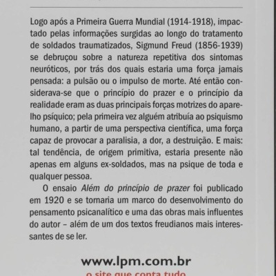 Contracapa de livro com texto e código de barras ISBN