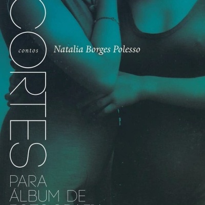 Capa do livro RETÓRICES contos de Natalia Borges Polesso com selo de prémio Açorianos 2013