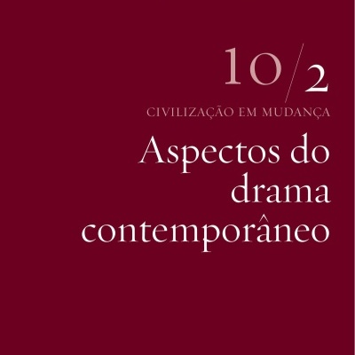 Capa de livro bordô C.G. JUNG OBRA COMPLETA 10/2 Aspectos do drama contemporâneo