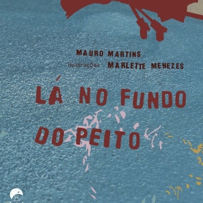 Capa de livro azul com título vermelho e nomes dos autores
