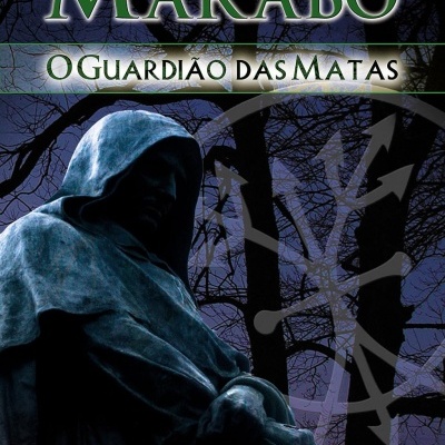 Capa de livro com figura encapuzada e título em verde