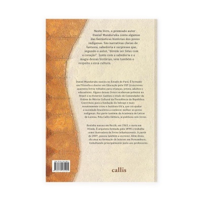 Contracapa de livro com texto em português e código de barras