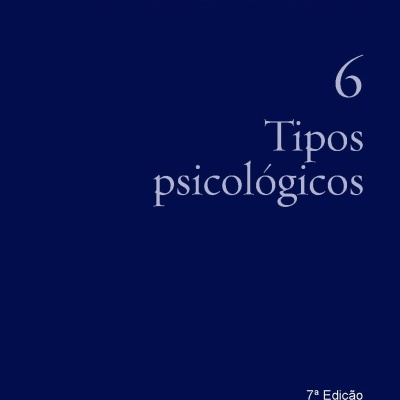 Capa de livro azul com título C.G.JUNG OBRA COMPLETA