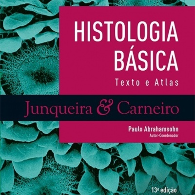 Capa do livro Histologia Básica Texto e Atlas