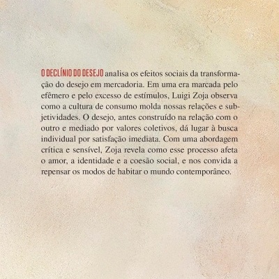 Contracapa de livro com texto em português, logo da Editora Vozes e código de barras