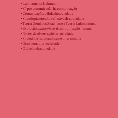 Capa traseira de livro cor-de-rosa com texto em português, código de barras e logotipo da Editora Vozes.