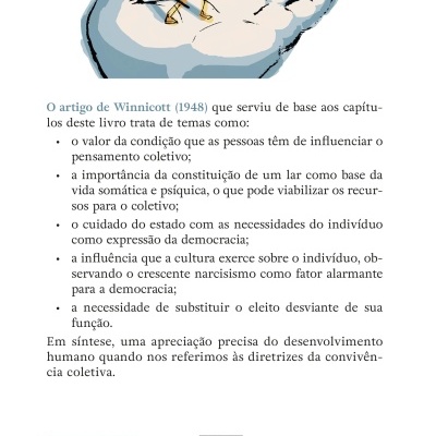 Desenho de mão azul segurando figura humana laranja com lanterna, texto em português, código QR e logotipo Blucher