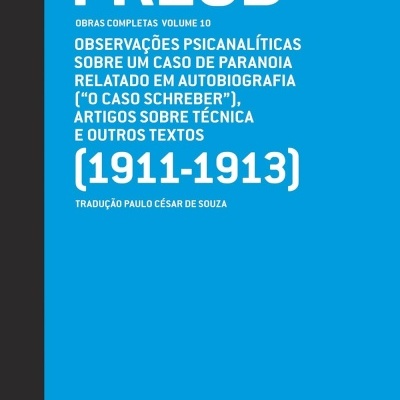 Capa de livro azul com texto branco e faixa preta lateral
