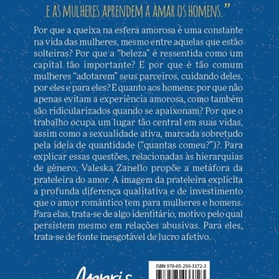 Contracapa de livro azul com texto amarelo e branco, logo Appris editora e código de barras