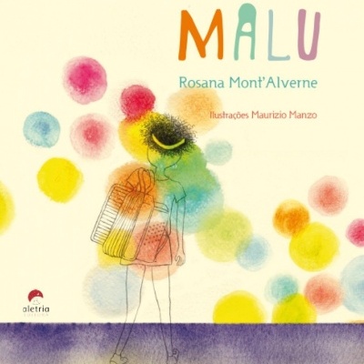 Capa de livro com título e figura feminina desenhada com cores variadas ao fundo.