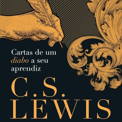 Capa de livro com ilustrações douradas e texto em fundo preto