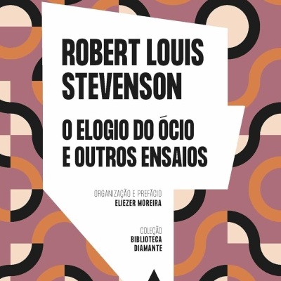 Capa de livro com padrão geométrico e título em texto preto