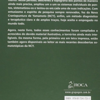 Capa traseira de livro verde com texto em branco e código de barras
