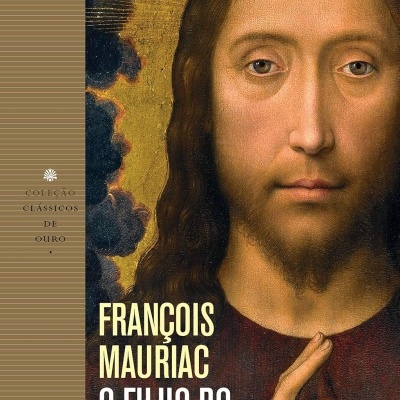 Capa de livro com pintura clássica de Jesus Cristo e texto em português
