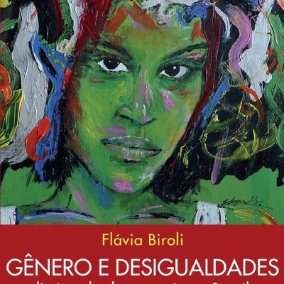 Capa do livro com ilustração colorida de rosto feminino e texto do título e autor