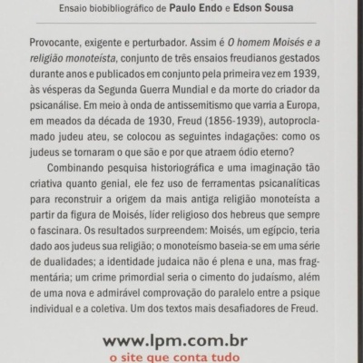 Contracapa de livro com texto informativo em português e logotipo L&PM POCKET