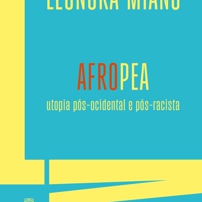 Capa de livro azul com texto amarelo e vermelho