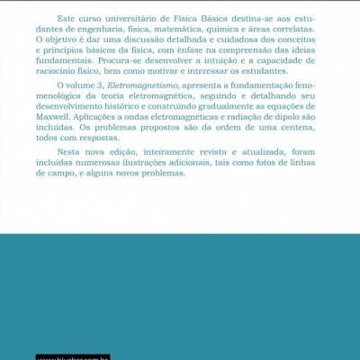 Contra-capa de livro azul e branco com texto e código de barras