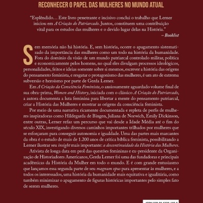 Verso de livro bordo com texto em português, código de barras e ISBN.