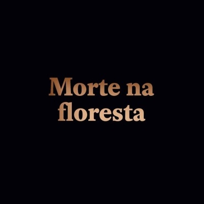 Capa preta de livro com texto castanho claro APARECIDA VILAÇA e Morte na floresta.