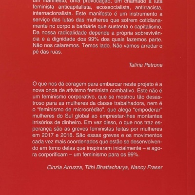 Contracapa de livro vermelho com texto branco e código de barras