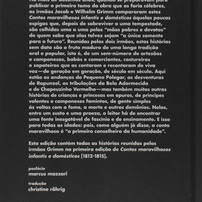 Contra capa de livro preto com texto branco e código de barras