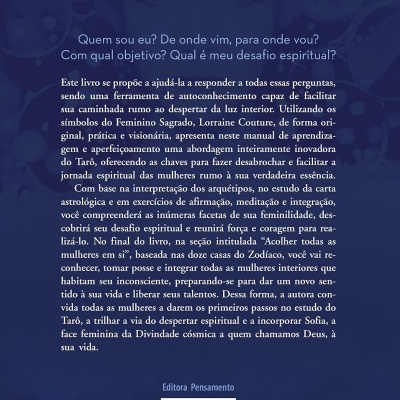 Capa de livro azul com texto em branco e estrelas, editora Pensamento, ISBN 978-85-315-2162-1