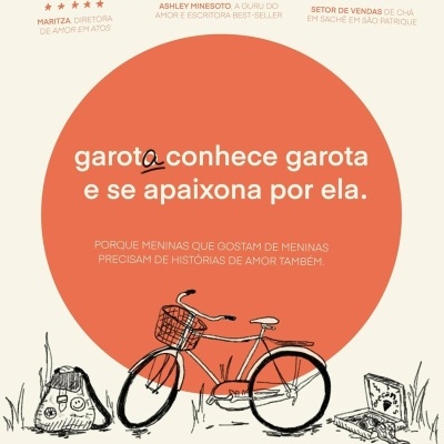 Cartaz ilustrativo com texto em português e desenhos a preto de bicicleta, mochila e caixa de pizza