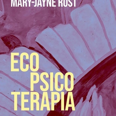 Capa de livro rosa com texto MARY-JAYNE RUST ECO PSICOTERAPIA Editora Vozes.