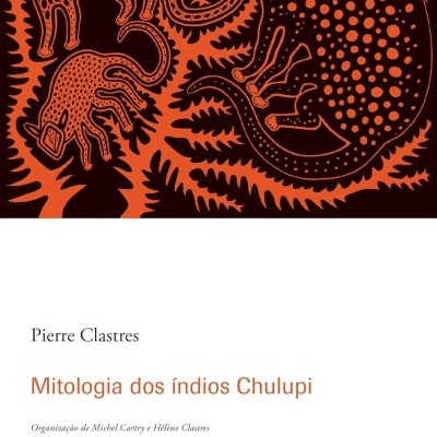 Capa de livro com ilustração de animais em laranja e preto e texto em português