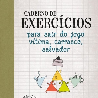 Capa de livro com título e ilustrações de figuras geométricas coloridas
