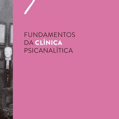 Livro Fundamentos da Clínica Psicanalítica com capa cor-de-rosa e texto preto e branco