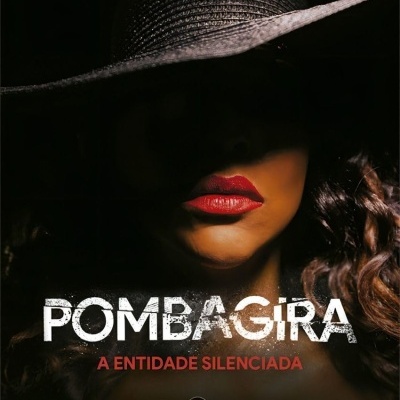Capa de livro com rosto feminino em sombra e texto em destaque