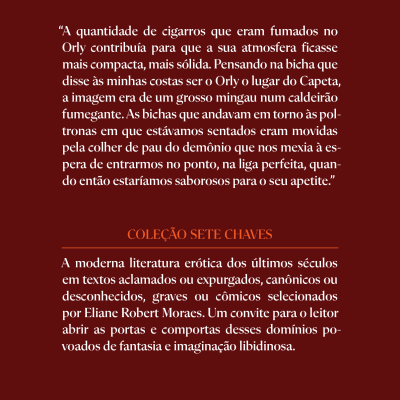 Capa traseira de livro com texto literário e código de barras