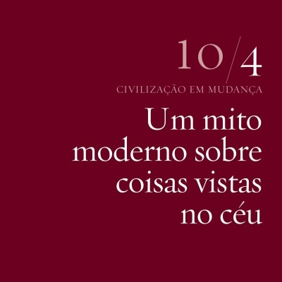 Capa de livro com título Um mito moderno sobre coisas vistas no céu da coleção C.G. JUNG OBRA COMPLETA.