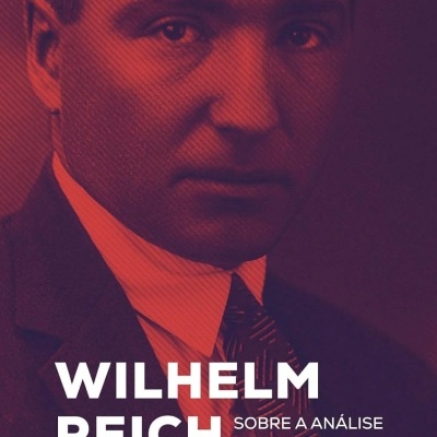 Capa de livro com retrato estilizado de homem e título sobre análise do caráter