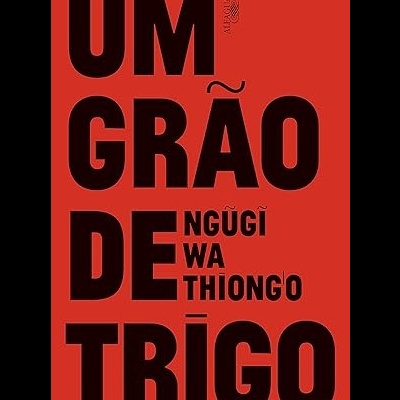 Capa de livro vermelha com título e autor em letras pretas.