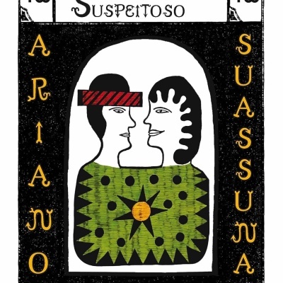 Capa de livro com duas figuras humanas estilizadas em fundo preto e detalhes amarelos.
