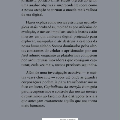 Contracapa de livro cinzenta com texto em português e código de barras