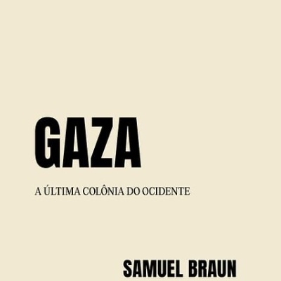 Capa de livro com texto em preto num fundo bege