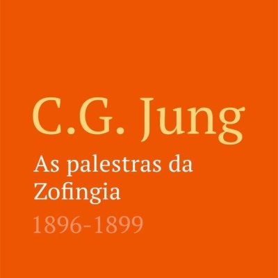 Capa de livro laranja com título em amarelo e branco