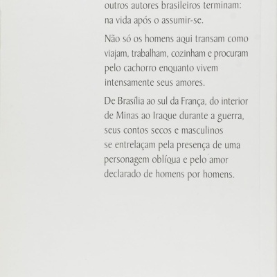Parte traseira do livro com texto em português e código de barras
