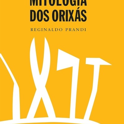 Capa de livro amarelo com título e ilustração branca