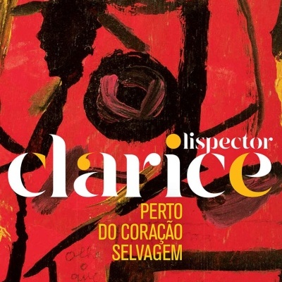 Capa de livro vermelha com padrões pretos e amarelos e texto em branco e amarelo.