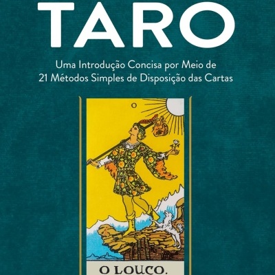 Capa do livro AS CHAVES DO TARÔ com imagem da carta O LOUCO.