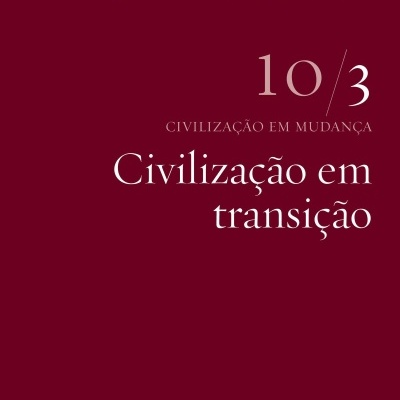 Capa de livro com título C.G. JUNG OBRA COMPLETA 10/3 Civilização em transição em fundo granada