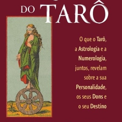 Capa do livro Os Arquétipos do Tarô com imagem de uma mulher vendada em cima de uma roda