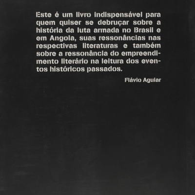 Contracapa de livro preta com texto branco e logo FAPESP.