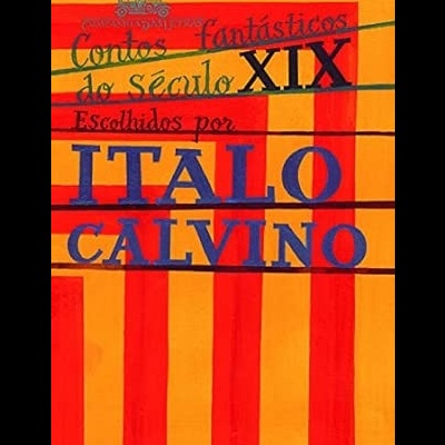 Capa de livro amarelo e laranja com texto em várias cores